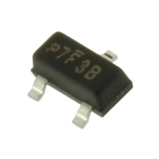 Vishay Schottky Diode 30 V 200 mA Surface Mount 3-Pin SOT-23 BAT54C-G3-08
