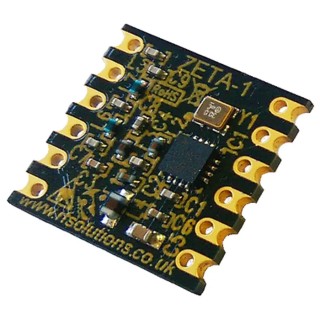 RF Solutions ZETA-433-SO 12-Pin RF Transceiver Module, 433/868MHz ISM Band, SPI Interface, Surface Mount ZETA-433-SO