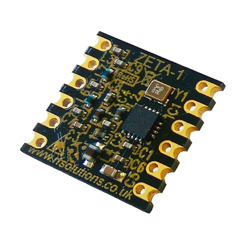 RF Solutions ZETA-433-SO 12-Pin RF Transceiver Module, 433/868MHz ISM Band, SPI Interface, Surface Mount ZETA-433-SO