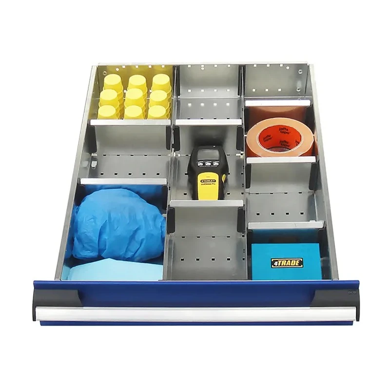 Bott Front-to-Back Divider Set for Use with 100 mm Drawer, 525 W x 650 D Cubio Cabinet 43020716.51
