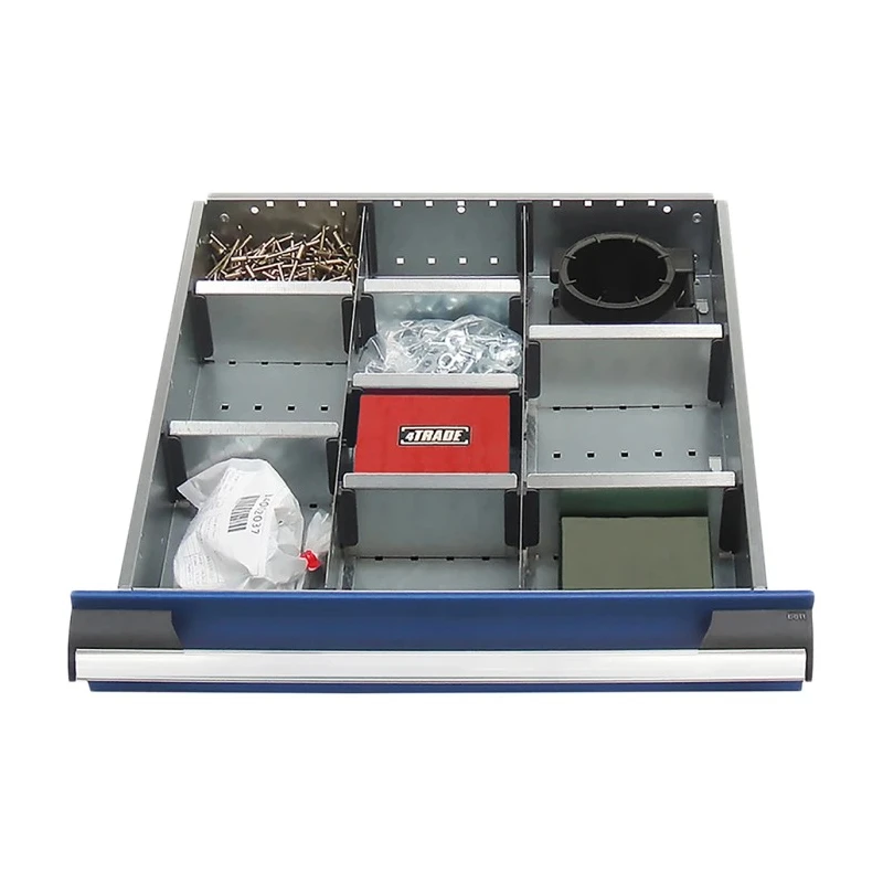Bott Front-to-Back Divider Set for Use With 100 mm Drawer, 525 W x 525 D Cubio Cabinet 43020713.51