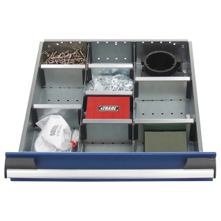 Bott Front-to-Back Divider Set for use with 525 W x 525 D Cubio Cabinet, 100mm/125mm Drawer 43020712.51