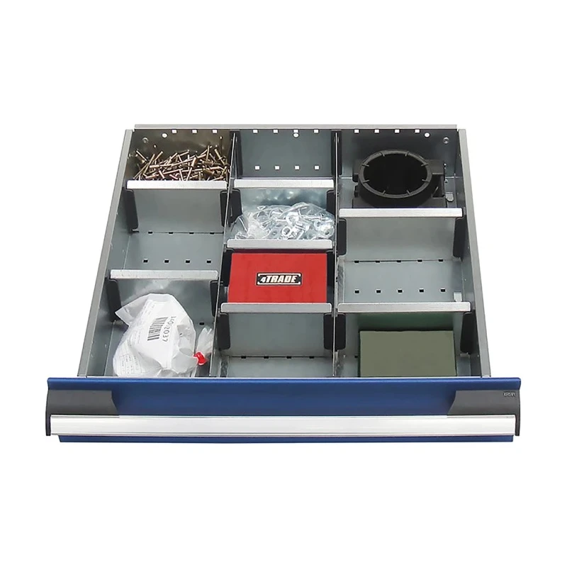 Bott Front-to-Back Divider Set for use with 525 W x 525 D Cubio Cabinet, 100mm/125mm Drawer 43020712.51