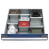 Bott Front-to-Back Divider Set for use with 525 W x 525 D Cubio Cabinet, 100mm/125mm Drawer 43020712.51