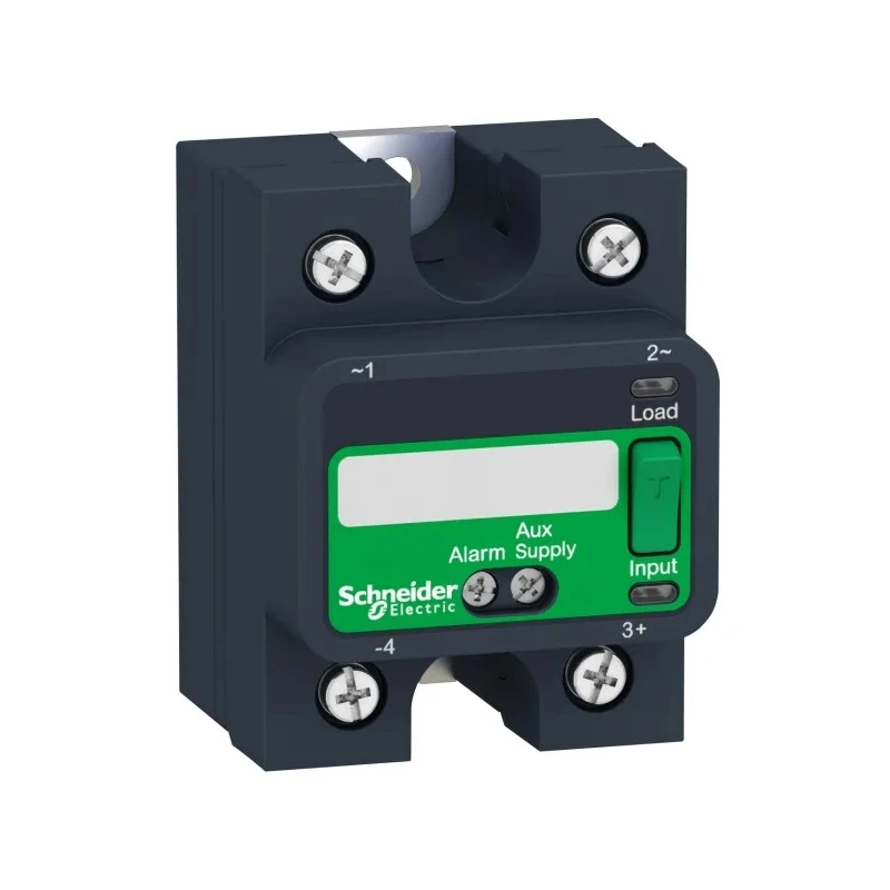 Schneider Electric Solid State Relay Panel Mount 75 A Load 660 V AC Load 32 V DC Control SSP1
