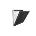 Pfannenberg PFA 20000 Series Thermoplastic Frame Fan Filter for 125 x 125 mm Fans 145mm Thickness 2mm 11720001050