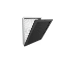 Pfannenberg Exhaust Thermoplastic Frame Fan Filter 223 x 223 mm 252x252x41.9 mm PFA 40000 Series 11740001050