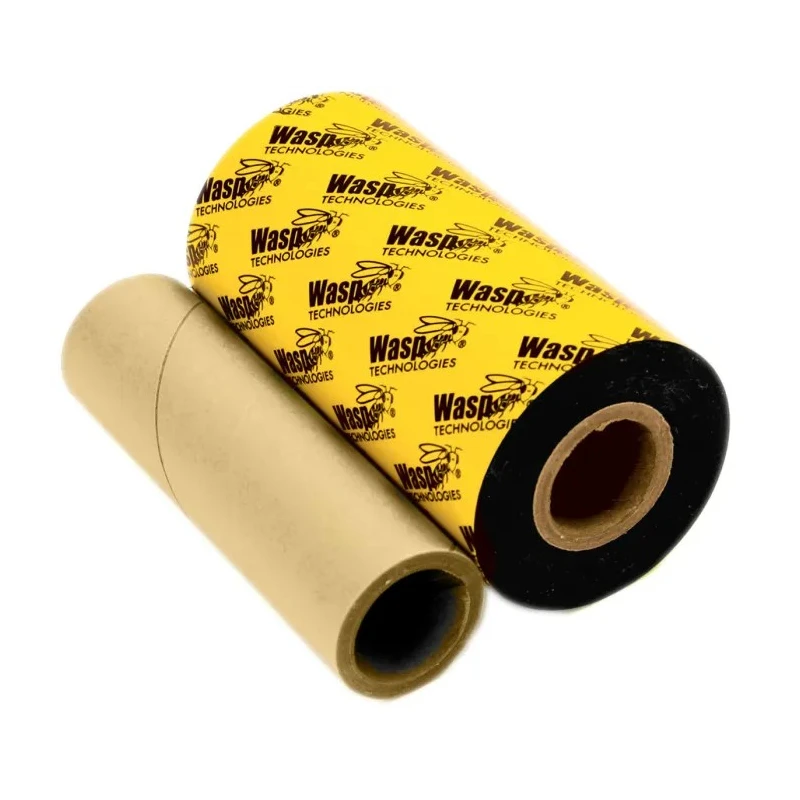 WASP Barcode Printer Resin Ribbon for WPL612, WPL608, WPL610, WPL305 Industrial Label Printers 820-foot Length 633808431242