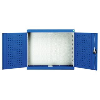 Bott Steel Wall Mount Tool Cabinet Blue 800mm Length 80mm Width 700mm Height 40031060.11v