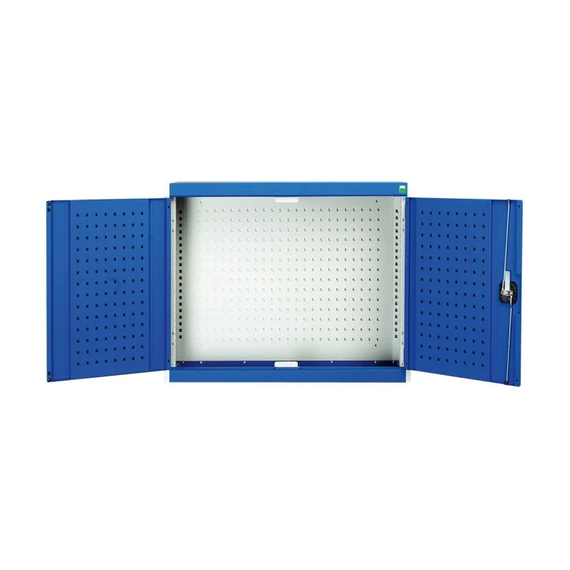 Bott Steel Wall Mount Tool Cabinet Blue 800mm Length 80mm Width 700mm Height 40031060.11v