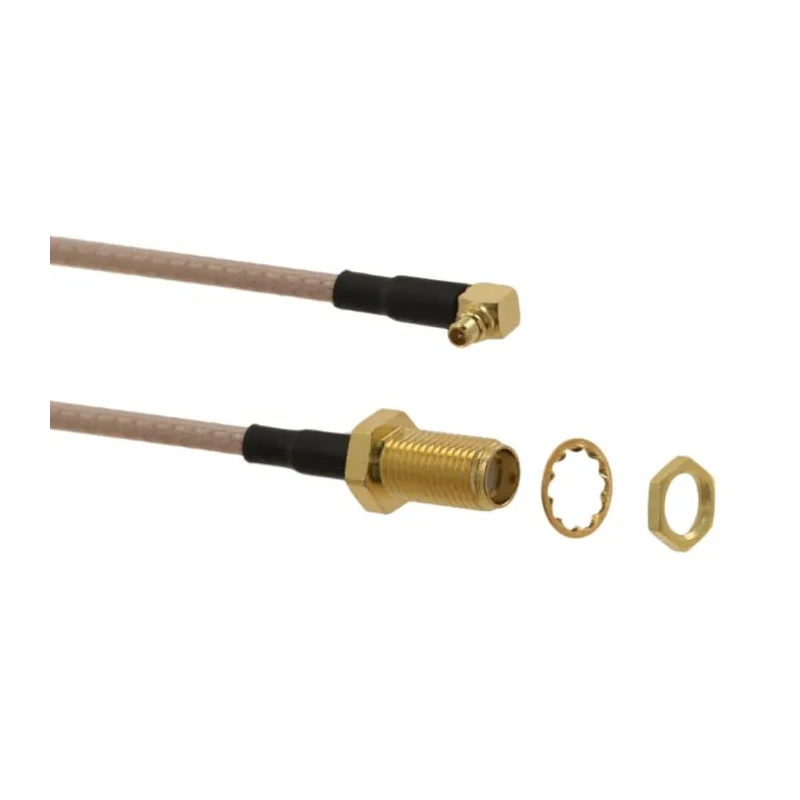 Molex 89761 Series Coaxial Cable Female SMA to Female MMCX 152.4 mm 50 Ω 89761-6820