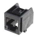 Molex RJ11 Connector Female, Through Hole, Cat3 Unshielded Right Angle 2 Port 6 Way RJ11