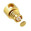 Molex 73415 Series 50 Ω SMP Coaxial Connector PCB Mount Female Right Angle Body Solder Termination 73415-3031