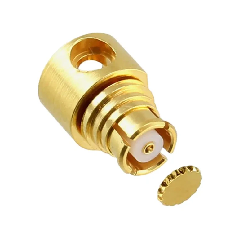 Molex 73415 Series 50 Ω SMP Coaxial Connector PCB Mount Female Right Angle Body Solder Termination 73415-3031