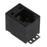 Molex RJ11 Connector Female Surface Mount Cat3 Unshielded Vertical 2 Port 4 Way