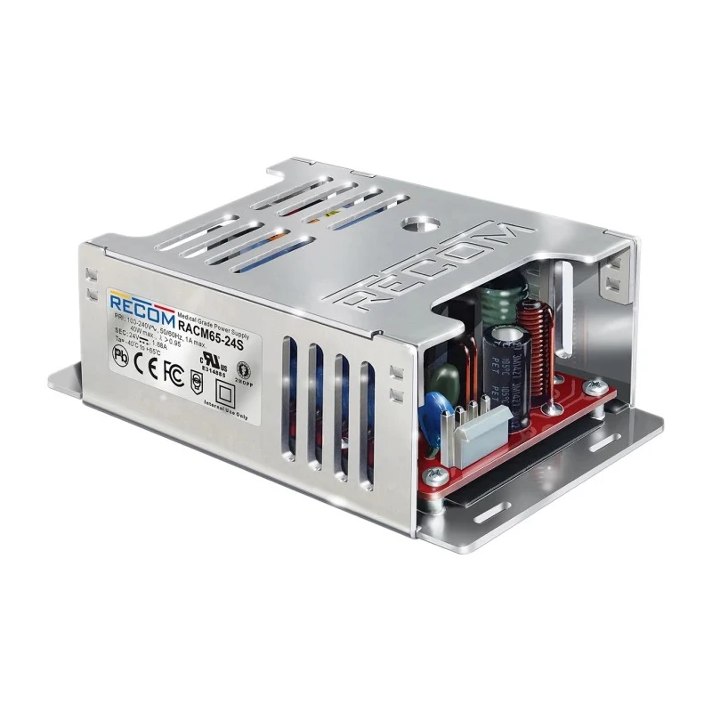 Recom RACM65-24S Switching Power Supply 24V 0.15W Efficiency 93% Medical Certified RACM65-24S