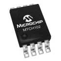Microchip Capacitive Touch Screen Controller Simple I/O, 8-Pin MSOP MTCH102-I/MS