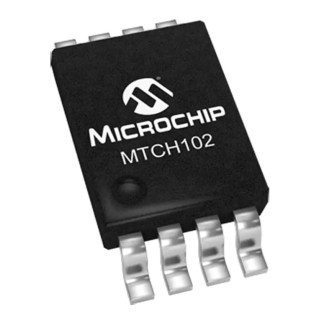 Microchip Capacitive Touch Screen Controller Simple I/O, 8-Pin MSOP MTCH102-I/MS