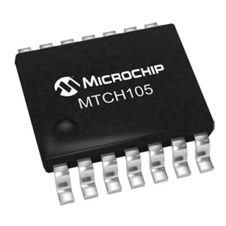 Microchip Capacitive Touch Screen Controller Simple I/O, 14-Pin TSSOP MTCH105-I/ST