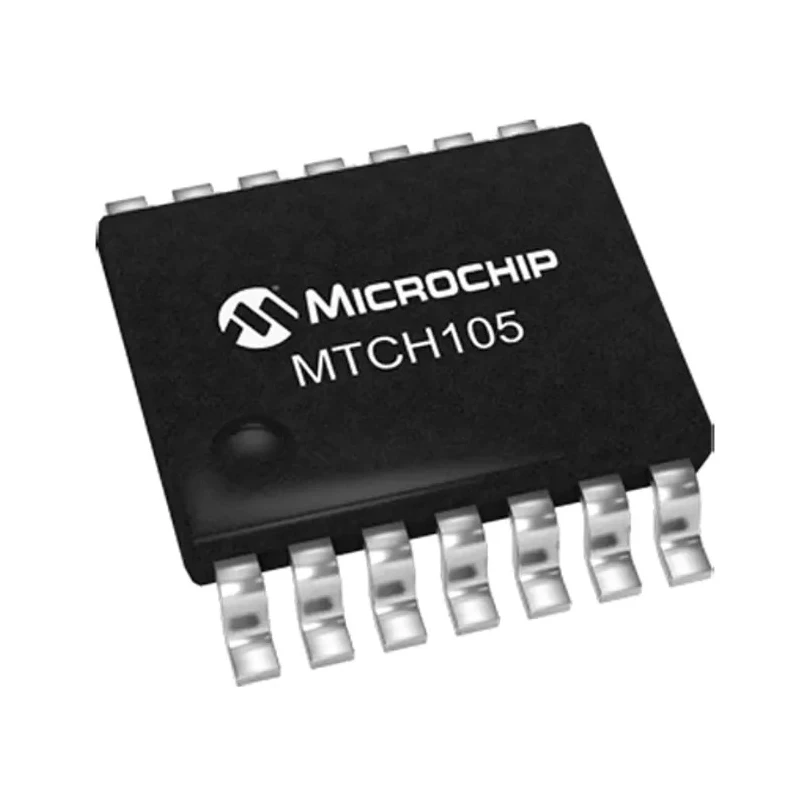Microchip Capacitive Touch Screen Controller Simple I/O, 14-Pin TSSOP MTCH105-I/ST