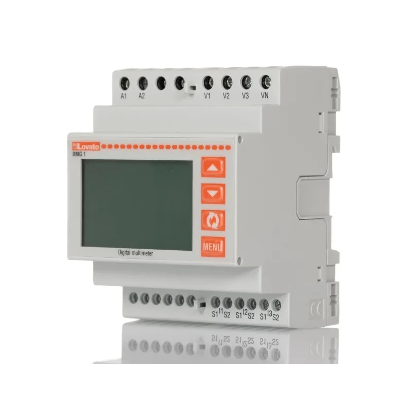 Lovato Electric 3 Phase Electronic LCD Digital Panel Multifunction Meter DMG100