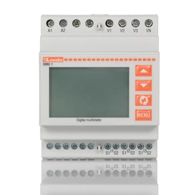 Lovato Electric 3 Phase Electronic LCD Digital Panel Multifunction Meter DMG100