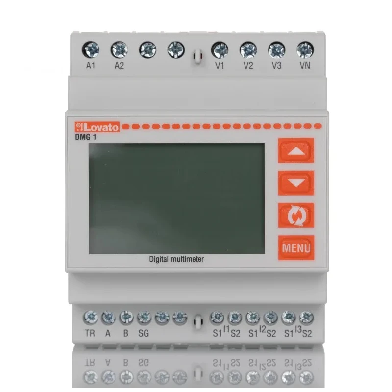 Lovato Electric 3 Phase Electronic LCD Digital Panel Multifunction Meter DMG110