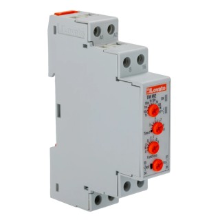 RS PRO DIN Rail Timer Relay, Multifunction, 3-Contact, 12 to 240 V AC/DC, 0.1 s to 10 Days, Screw Terminal, TM Series TMM2
