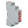 RS PRO DIN Rail Timer Relay, Multifunction, 3-Contact, 12 to 240 V AC/DC, 0.1 s to 10 Days, Screw Terminal, TM Series TMM2
