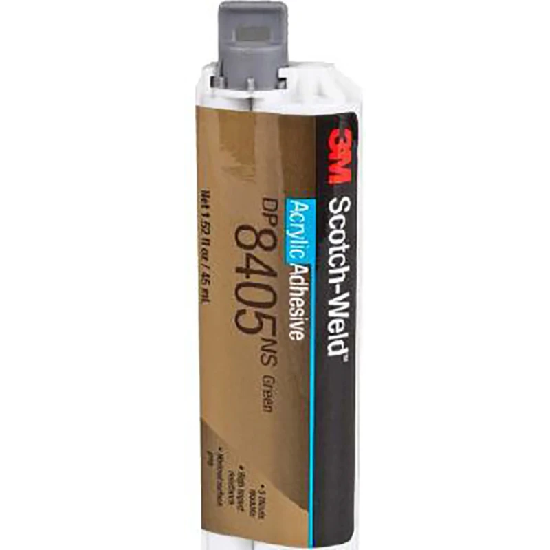 3M Scotch-Weld DP8405 High Performance Acrylic Liquid Adhesive, Green, 45 ml DP8405
