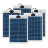 RS PRO Solar Panel Polycrystalline 20 W 21.6V Peak Power Surface Mount 505x345x3 mm 904-6153
