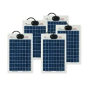 RS PRO Surface 10 W Polycrystalline Cable Solar Panel 21.6V Open Circuit Voltage 17% Efficiency 390x250x3mm 904-6159