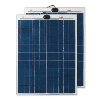 RS PRO Surface 80 W Polycrystalline Cable Solar Panel 21.6V 80W 36-Cell Surface Mount 885x665x3mm 17% Efficiency 904-6165