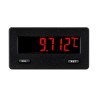 Red Lion LCD Digital Panel Multifunction Meter for Temperature 54.6 mm x 76.2 mm CUB5RTB0