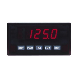 Red Lion Digital Panel Multifunction Meter with LED Display for Strain, Current, Temperature, Voltage, 45 mm x 92 mm PAXH0000