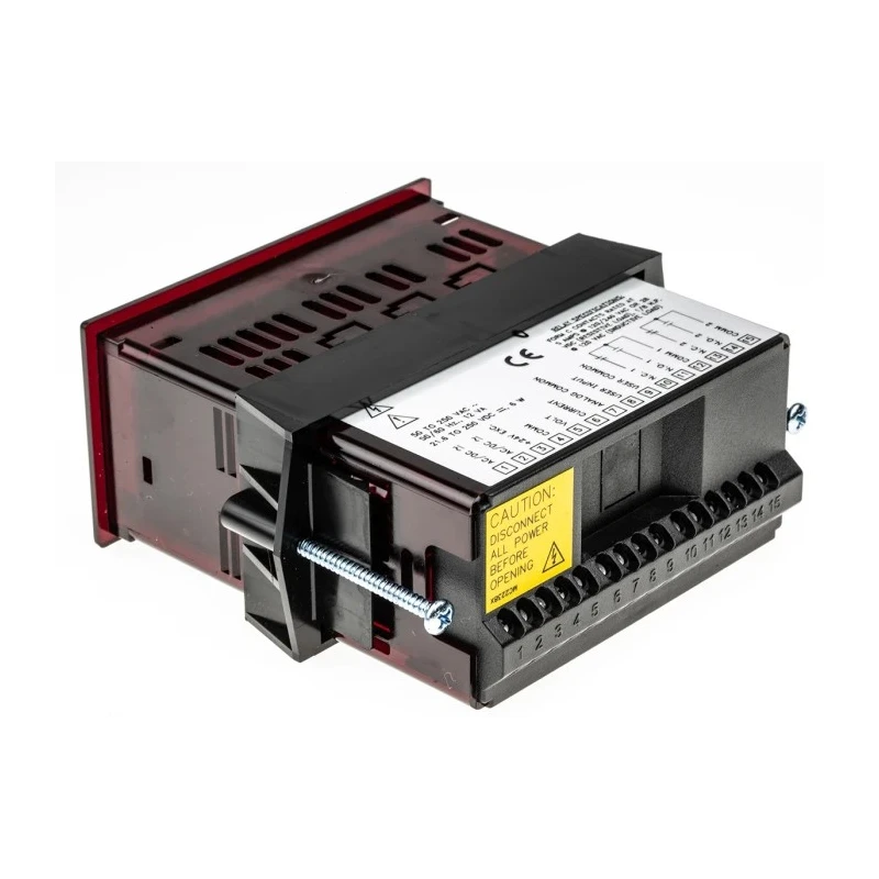 Red Lion LED Digital Panel Multifunction Meter for Current, Voltage, 45 mm x 92 mm PAXLA000