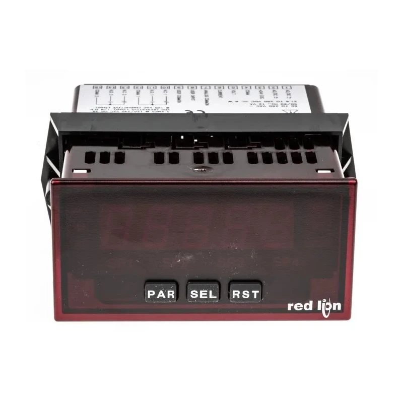 Red Lion LED Digital Panel Multifunction Meter for Current, Voltage, 45 mm x 92 mm PAXLA000
