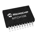 Microchip Capacitive Touch Screen Controller Simple I/O 20-Pin SSOP MTCH108-I/SS