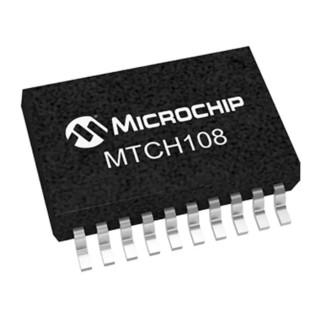 Microchip Capacitive Touch Screen Controller Simple I/O 20-Pin SSOP MTCH108-I/SS