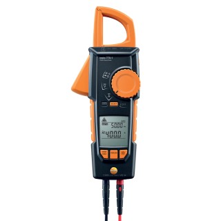 Testo AC/DC Clamp Meter 400 A dc, 400 A ac, 600 V dc, 600 V ac CAT III, CAT IV 0590 7701
