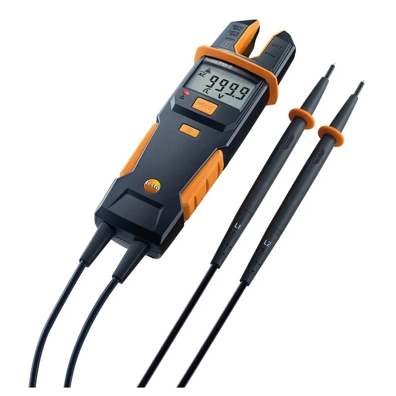Testo LCD Voltage Tester 1kV Continuity Check Battery Powered 0590 7552