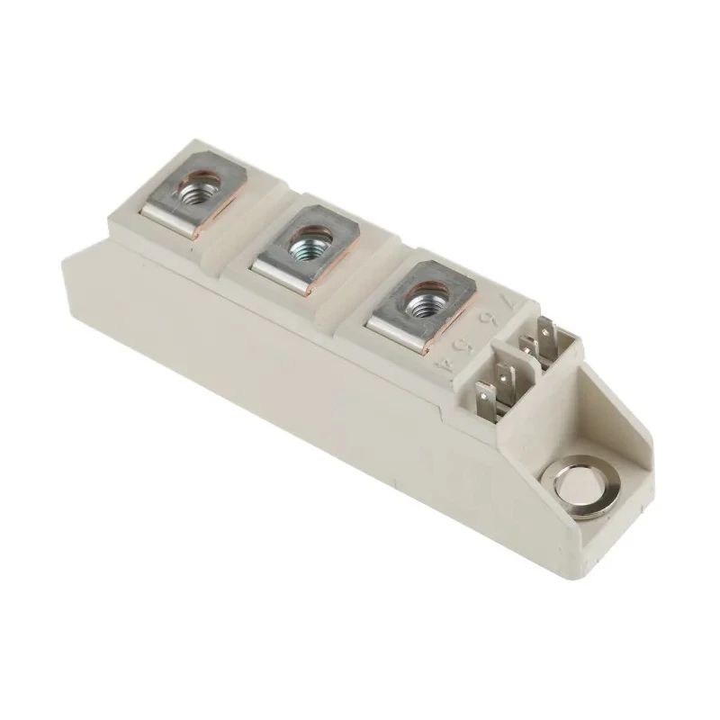 Semikron Danfoss Dual Thyristor Module 1600 V, 106 A 150 mA 2.25 kA 1.65 V SKKT 106/16 E