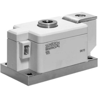 Semikron Danfoss Diode Module 1600 V 600 A General Purpose 7-Pin A-43 SKKE 600/16
