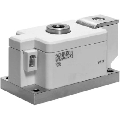 Semikron Danfoss Diode Module 1600 V 600 A General Purpose 7-Pin A-43 SKKE 600/16