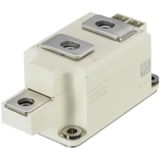 Semikron Danfoss Dual Thyristor Module 1600 V 100 mA 370 A 1.9 V SKKT 323/16 E