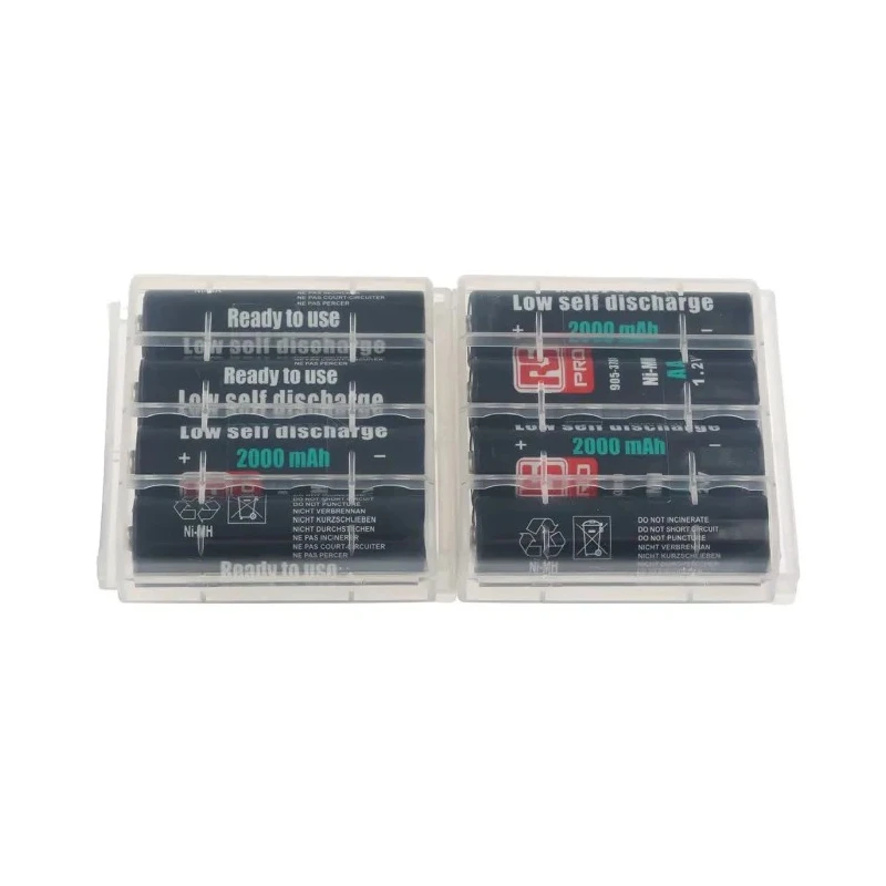 RS PRO Rechargeable AA Nickel Metal Hydride Battery 1.2 V 2 Ah Pack of 8 905-3781