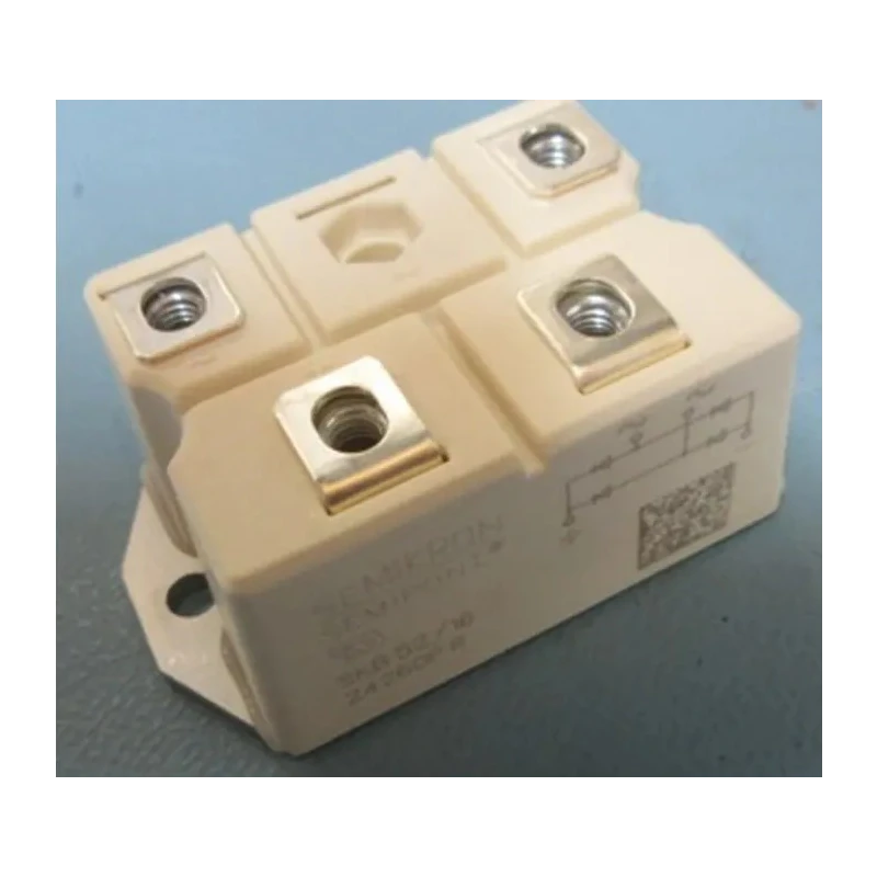 Semikron Danfoss Bridge Rectifier Module 1600 V 1.6 kA 7-Pin Single SKB 52/16