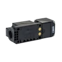 Omron Block Inductive Proximity Sensor M20 x 1.5 Flush Mount PNP Output 30V 20mm Detection E2Q6-N20F3-H