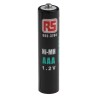 RS PRO Nickel Metal Hydride Rechargeable AAA Battery 1.2 V 750 mAh 44.5 x 10.5 mm 12.5 g 905-3794