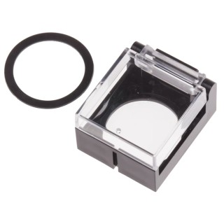 RS PRO Push Button Guard for 16 mm Push Button Switch Flip Guard Panel Mount Opening 90° or 180° 905-9840